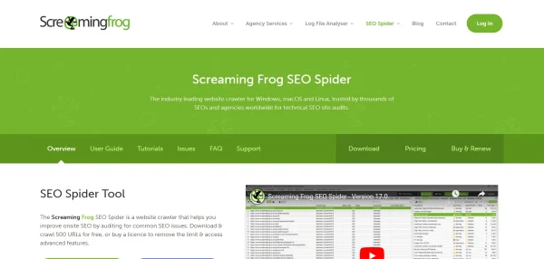 Screaming Frog