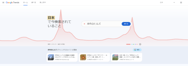 Googleトレンド