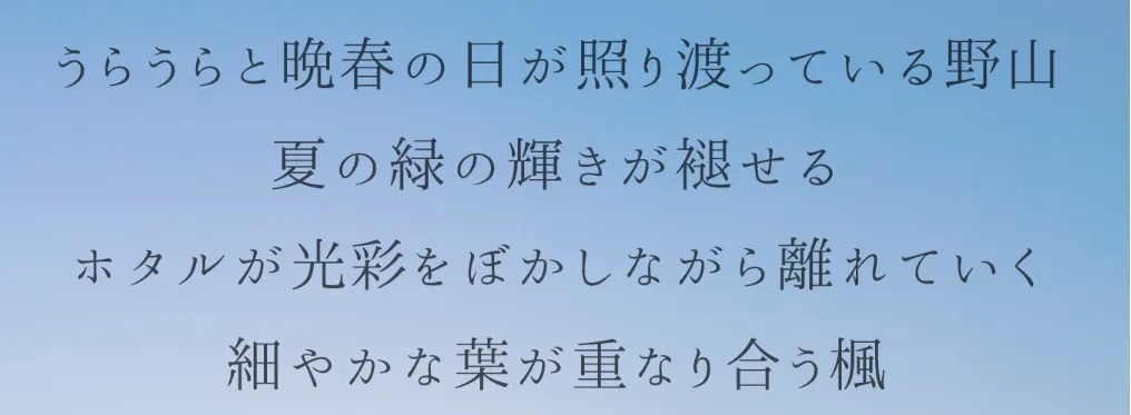 ほのか明朝