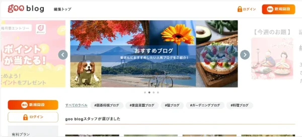 gooブログ