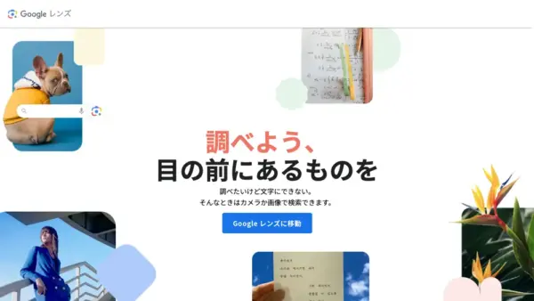 Google レンズのスクリーンショット