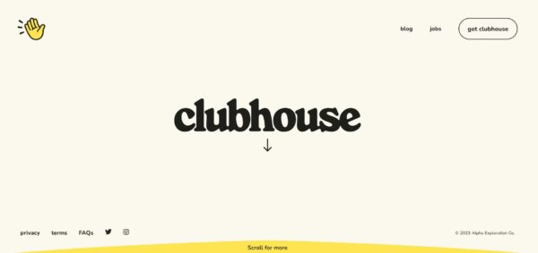 Clubhouse(クラブハウス)