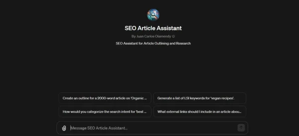 SEO Article Assistant