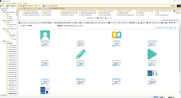 画像ファイルの検索 - Website Explorer