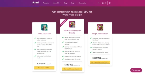 Yoast SEOのローカルSEO対策