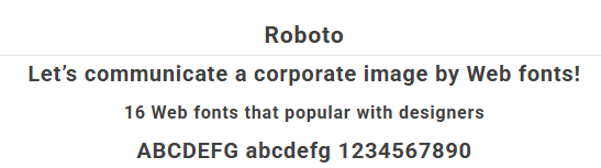 Roboto